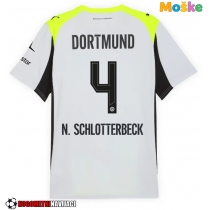 Moške Nogometnih dresov Borussia Dortmund Nico Schlotterbeck #4 Gostujoči 2025-26 Kratki rokavi